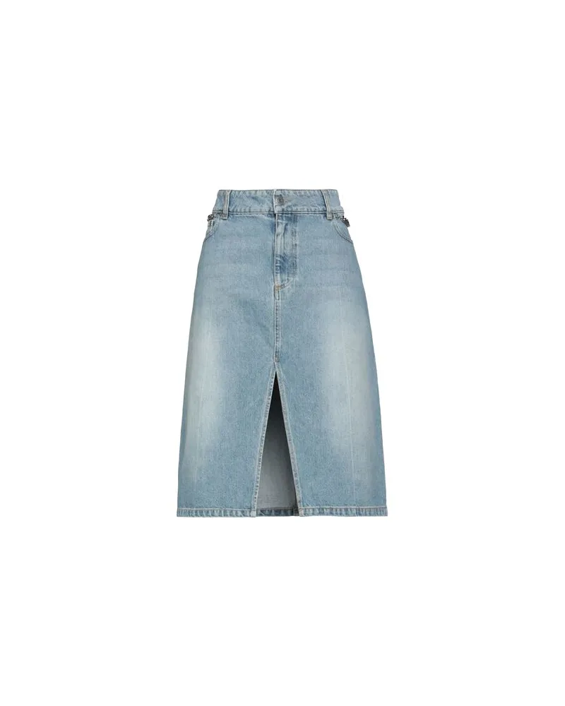 Stella McCartney HOSEN & RÖCKE - Jeansröckeauf YOOX.COM Blau