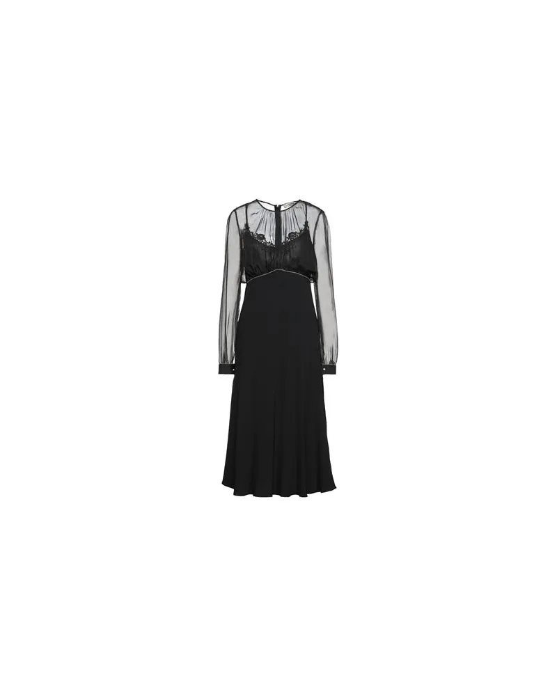 Anna Molinari KLEIDER - Midi-Kleiderauf YOOX.COM Schwarz