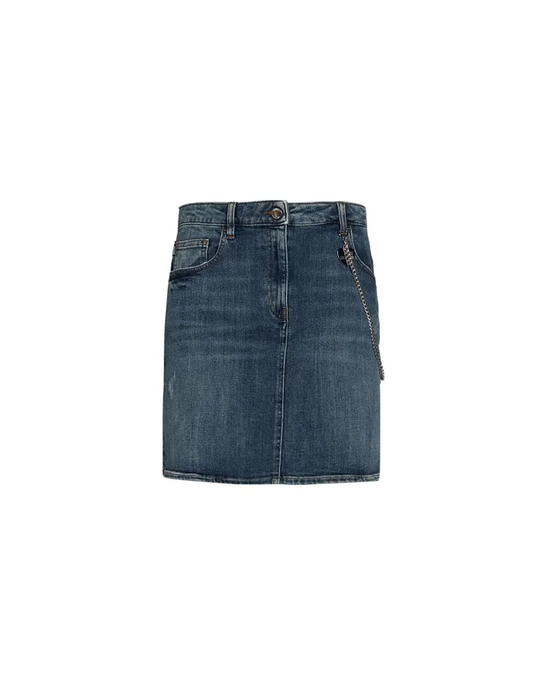 Moschino HOSEN & RÖCKE - Jeansröckeauf YOOX.COM Blau