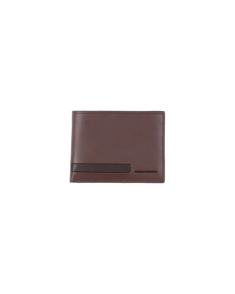 Piquadro Kleinlederwaren - Brieftaschenauf YOOX.COM Braun
