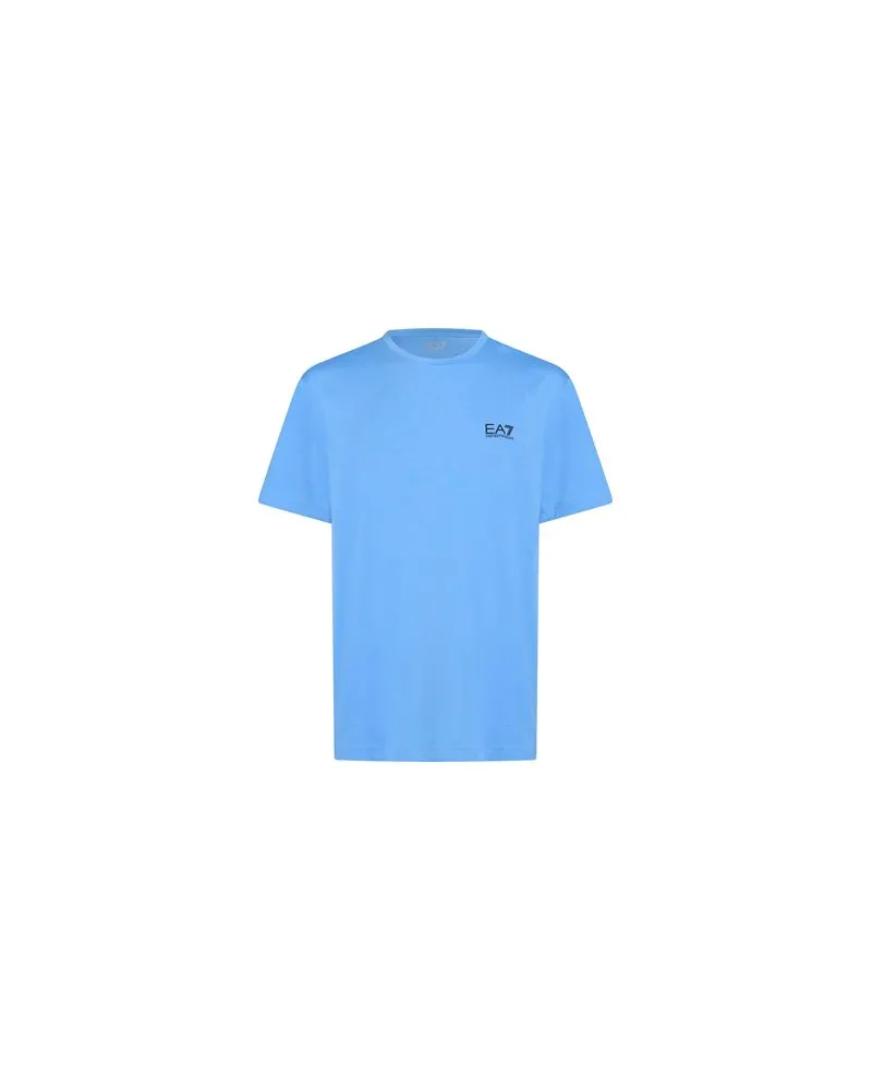 EA7 TOPS - T-shirtsauf YOOX.COM Azurblau