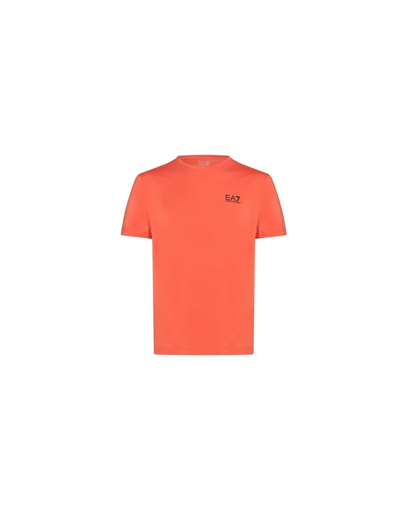 EA7 TOPS - T-shirtsauf YOOX.COM Orange