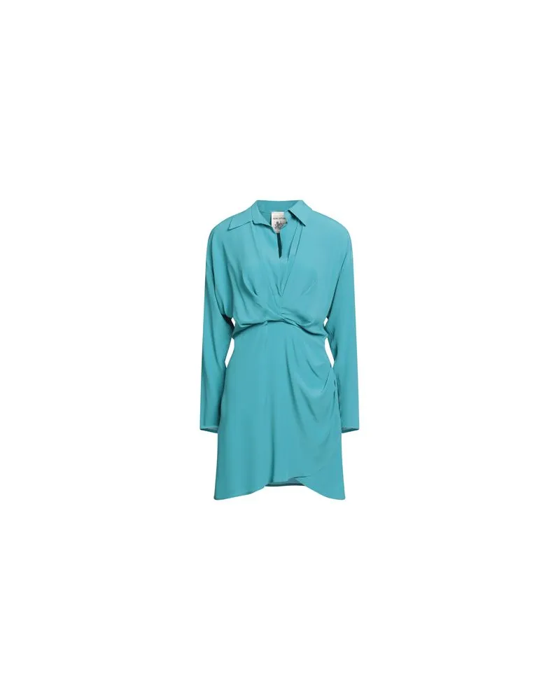 Semicouture KLEIDER - Mini-Kleiderauf YOOX.COM Tūrkis