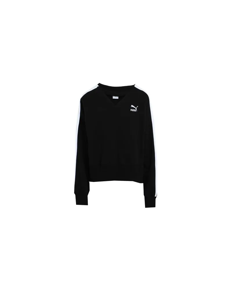 Puma T7 Crew - T7 Crew - TOPS - Sweatshirtsauf YOOX.COM Schwarz