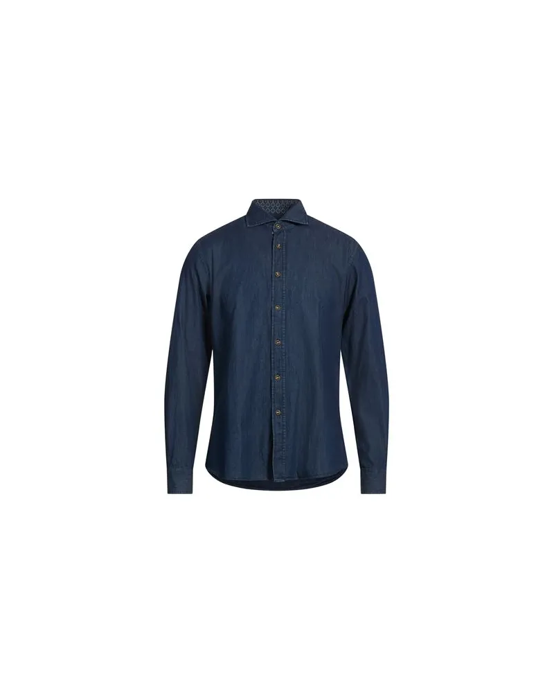 Ingram TOPS - Jeanshemdenauf YOOX.COM Blau