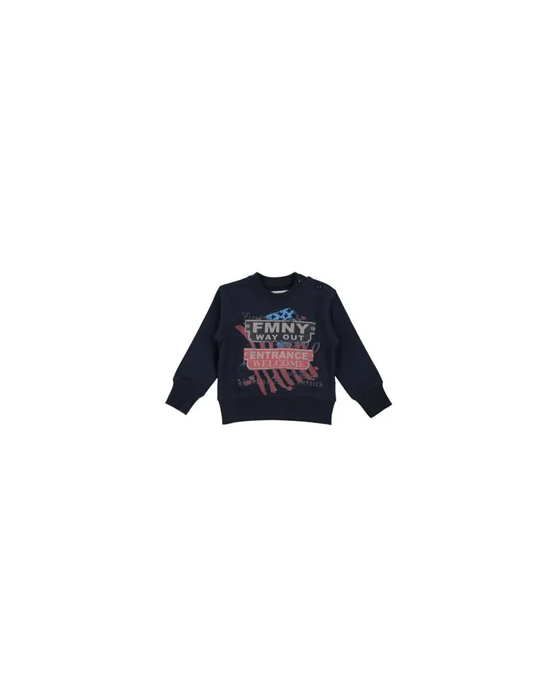 Fred Mello TOPS - Sweatshirtsauf YOOX.COM Nachtblau