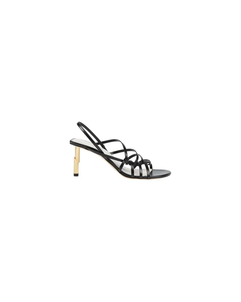 Lanvin SCHUHE - Sandalenauf YOOX.COM Schwarz