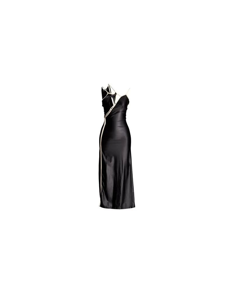 OTTOLINGER KLEIDER - Maxi-Kleiderauf YOOX.COM Schwarz