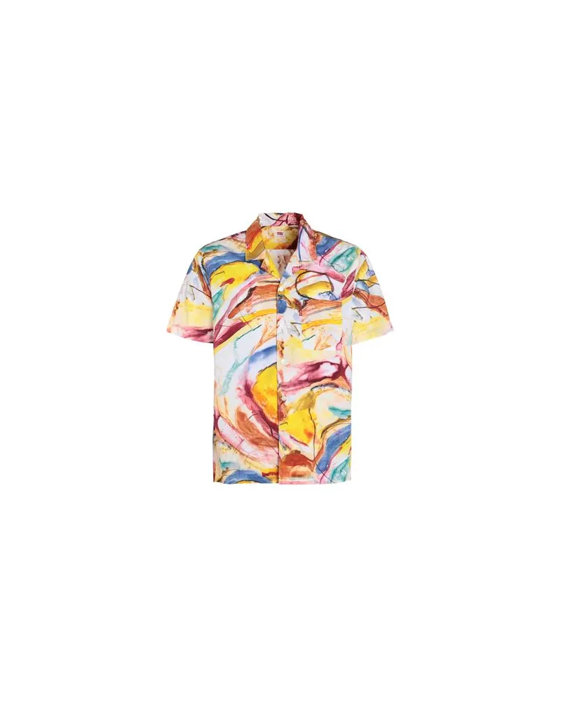 Levi's THE SUNSET CAMP SHIRT  - TOPS - Hemdenauf YOOX.COM Gelb