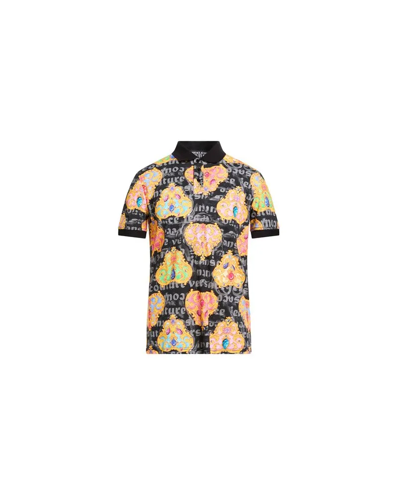 Versace Jeans TOPS - Poloshirtsauf YOOX.COM Schwarz