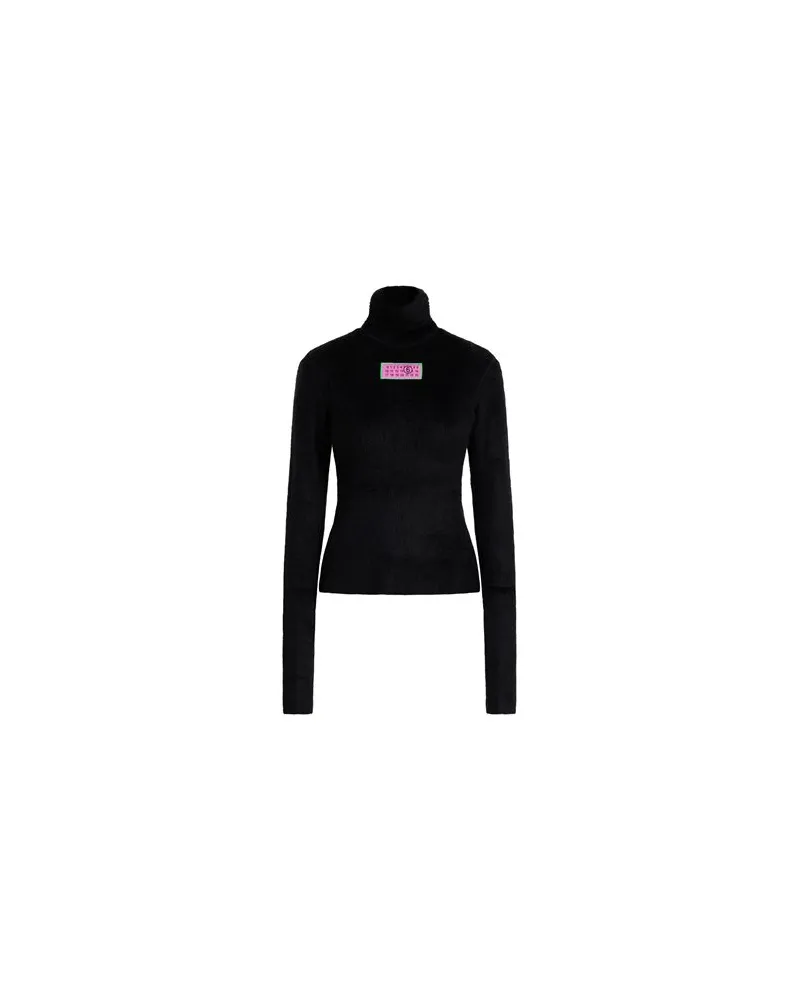 Maison Margiela STRICKWAREN - Rollkragenpulloverauf YOOX.COM Schwarz