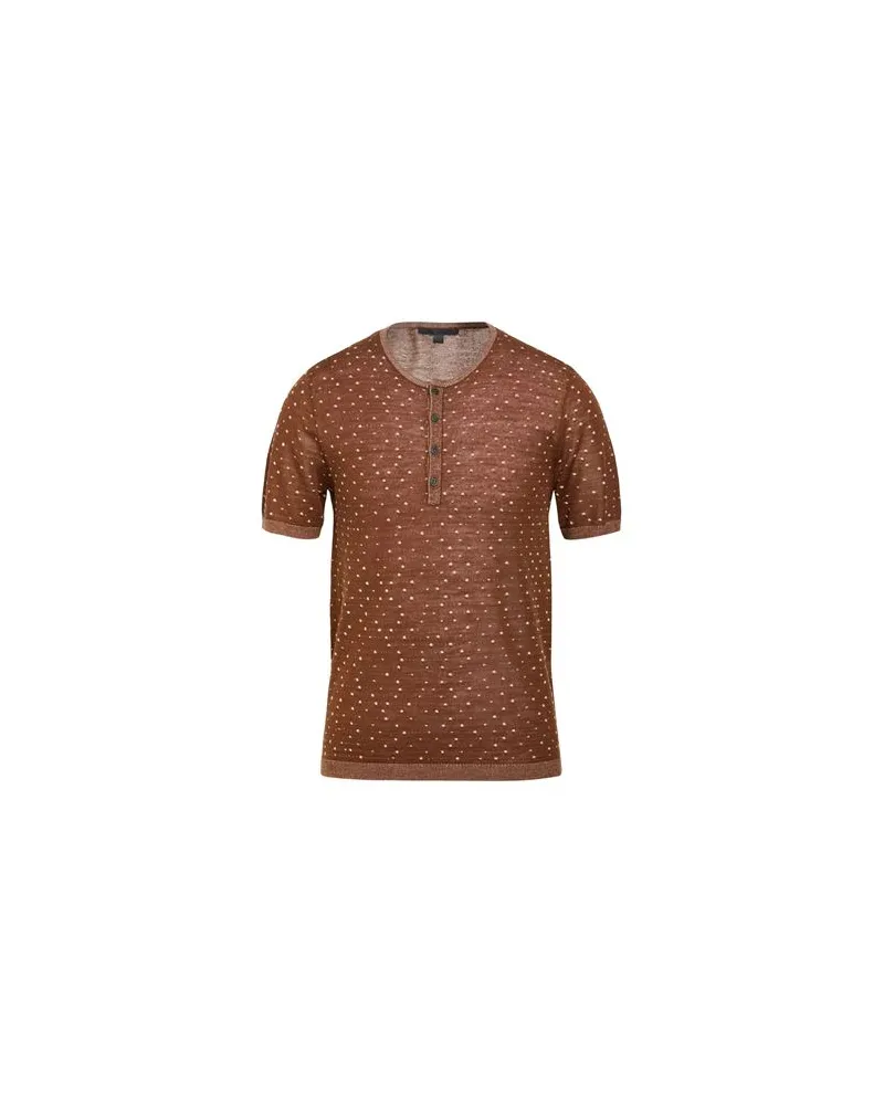 John Varvatos STRICKWAREN - Pulloverauf YOOX.COM Braun