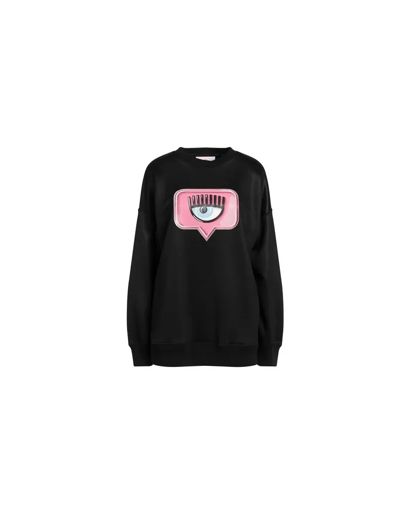 Chiara Ferragni TOPS - Sweatshirtsauf YOOX.COM Schwarz