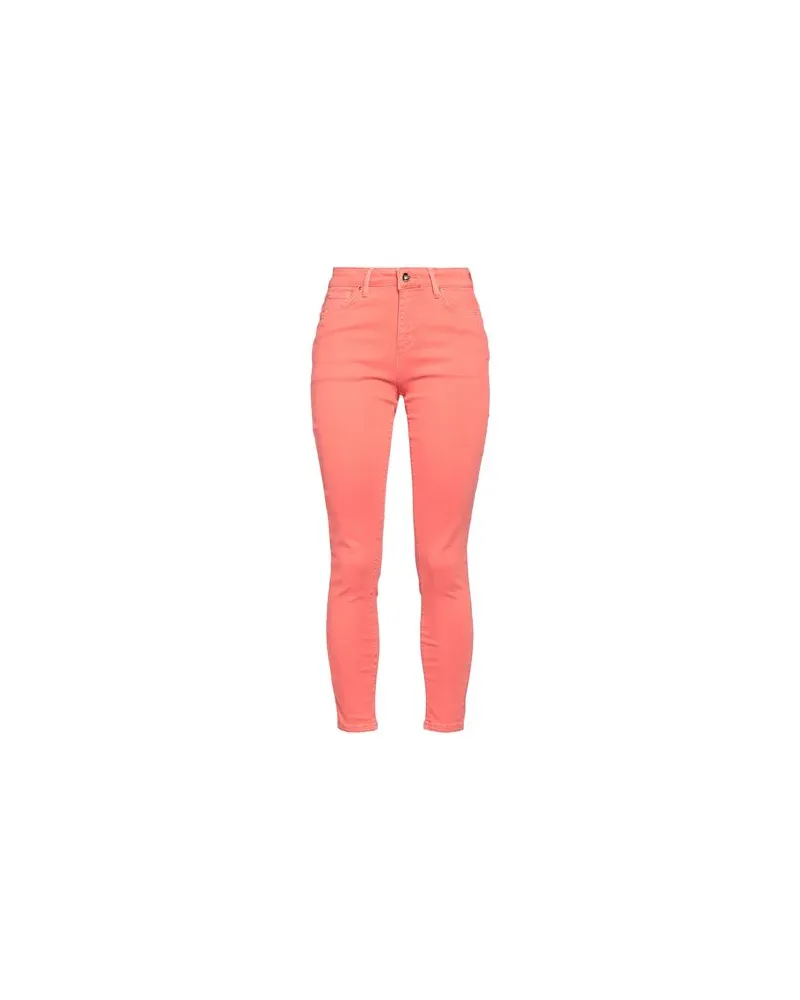 Fracomina HOSEN & RÖCKE - Jeanshosenauf YOOX.COM Koralle