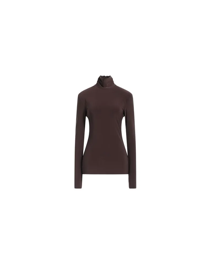 Norma Kamali TOPS - T-shirtsauf YOOX.COM Schokobraun
