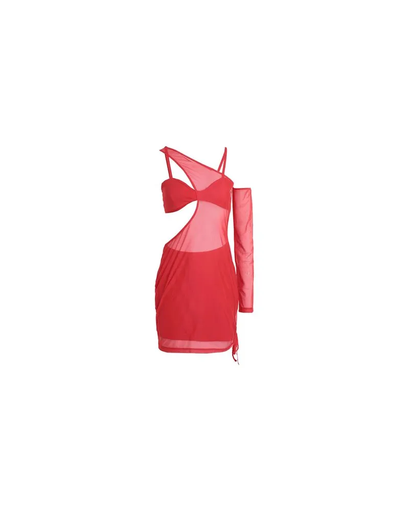 Calvin Klein KLEIDER - Mini-Kleiderauf YOOX.COM Tomatenrot