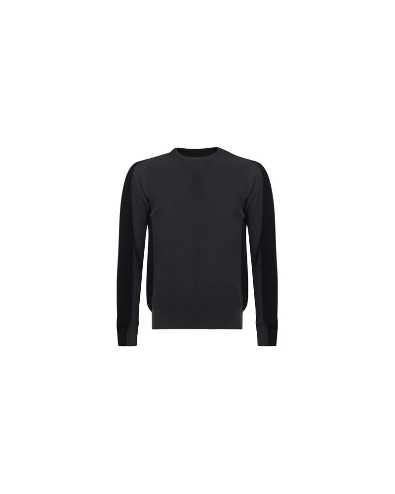 Roberto Collina STRICKWAREN - Pulloverauf YOOX.COM Schwarz