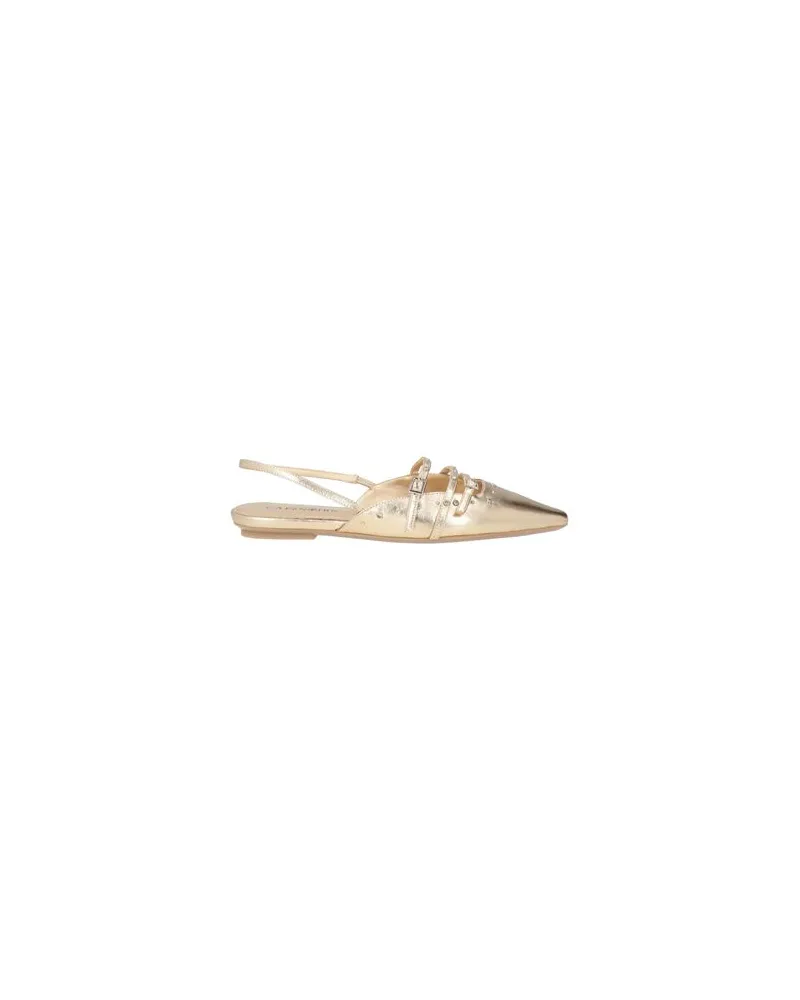 CAFèNOIR  SCHUHE - Ballerinasauf YOOX.COM Platin