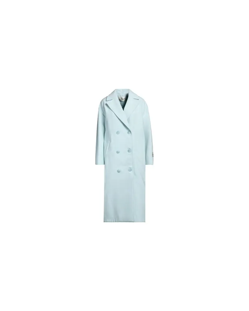 HINNOMINATE JACKEN & MÄNTEL - Mäntelauf YOOX.COM Himmelblau