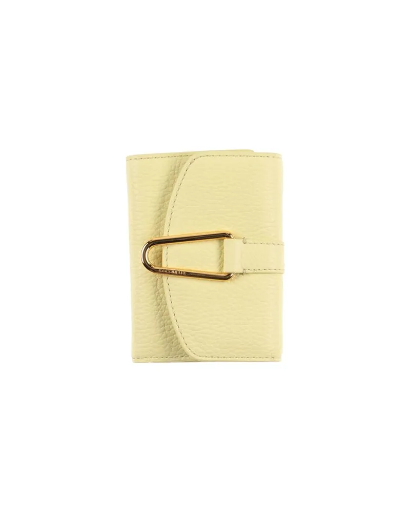 Coccinelle Kleinlederwaren - Brieftaschenauf YOOX.COM Pastellgelb