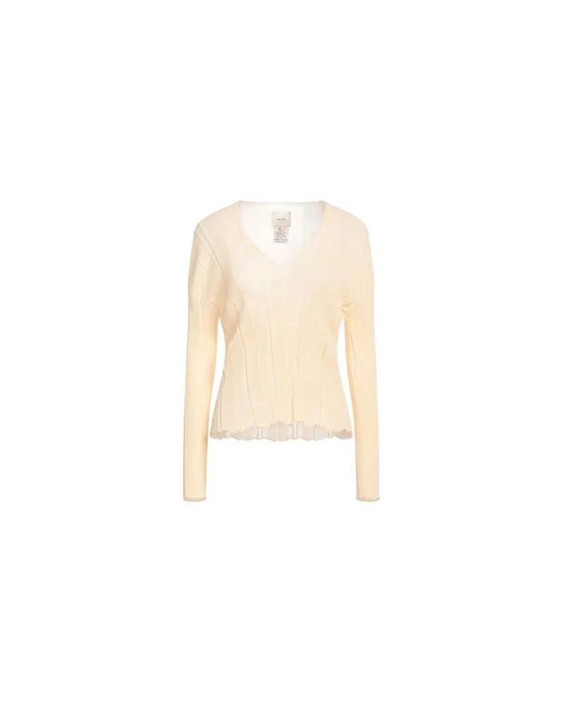ALYSI CRÈME - STRICKWAREN - Pulloverauf YOOX.COM Cremeweiß
