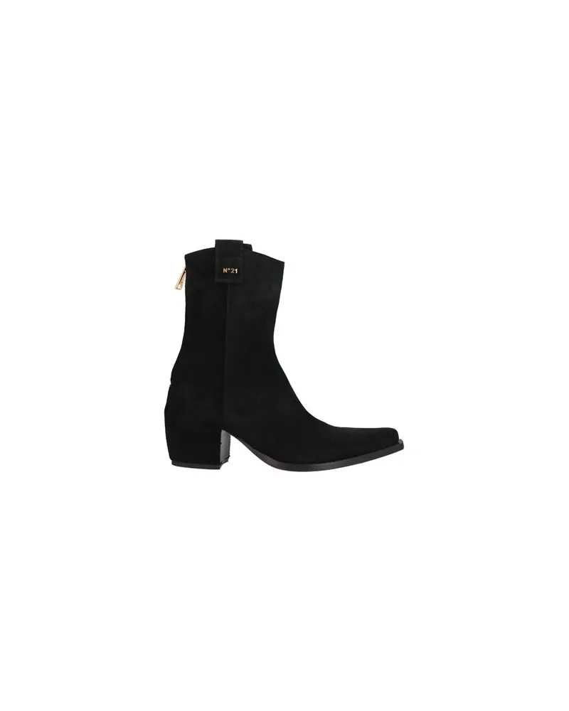 N° 21 SCHUHE - Stiefelettenauf YOOX.COM Schwarz