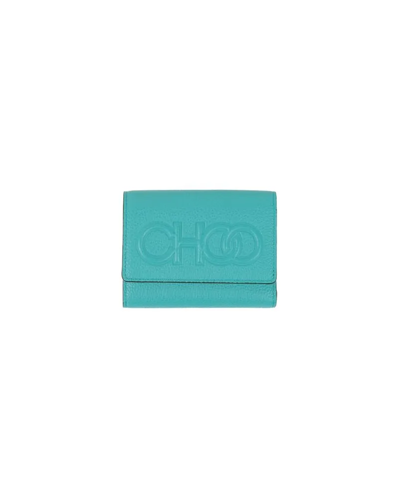 Jimmy Choo Kleinlederwaren - Brieftaschenauf YOOX.COM Tūrkis