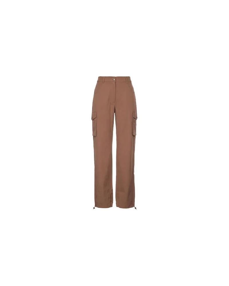 Liu Jo HOSEN & RÖCKE - Hosenauf YOOX.COM Hellbraun