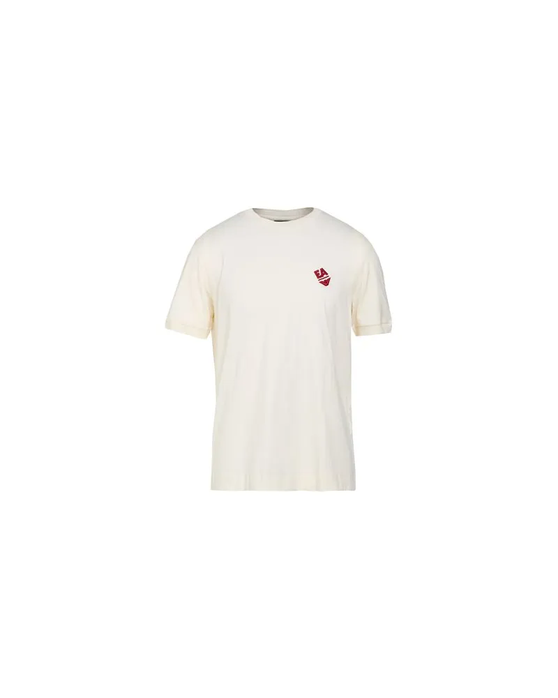Emporio Armani TOPS - T-shirtsauf YOOX.COM Cremeweiß