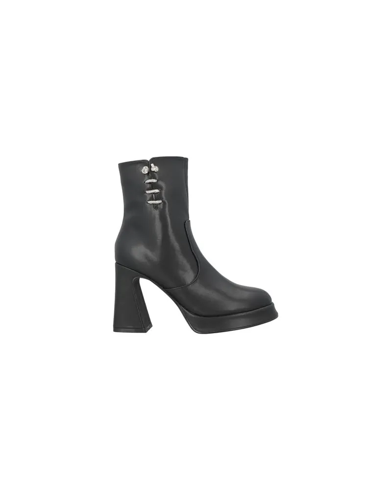 CAFèNOIR  SCHUHE - Stiefelettenauf YOOX.COM Schwarz