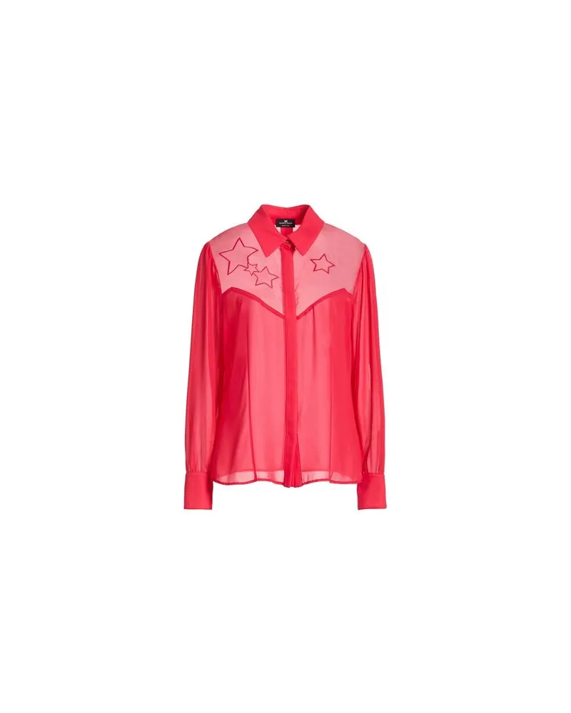 Elisabetta Franchi TOPS - Hemdenauf YOOX.COM Fuchsia
