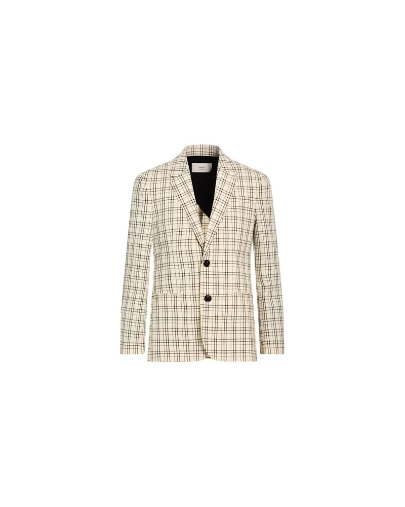 AMI Paris ANZÜGE und CO-ORDS - Blazersauf YOOX.COM Cremeweiß