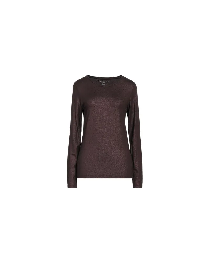 Majestic TOPS - T-shirtsauf YOOX.COM Dunkelbraun