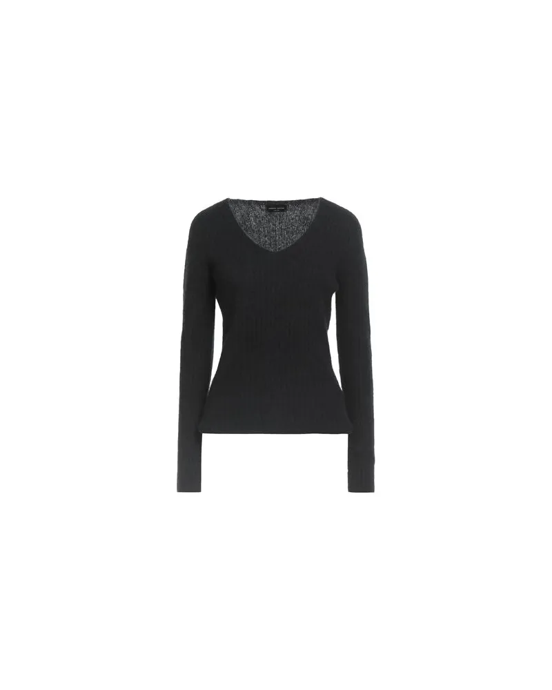 Roberto Collina STRICKWAREN - Pulloverauf YOOX.COM Schwarz
