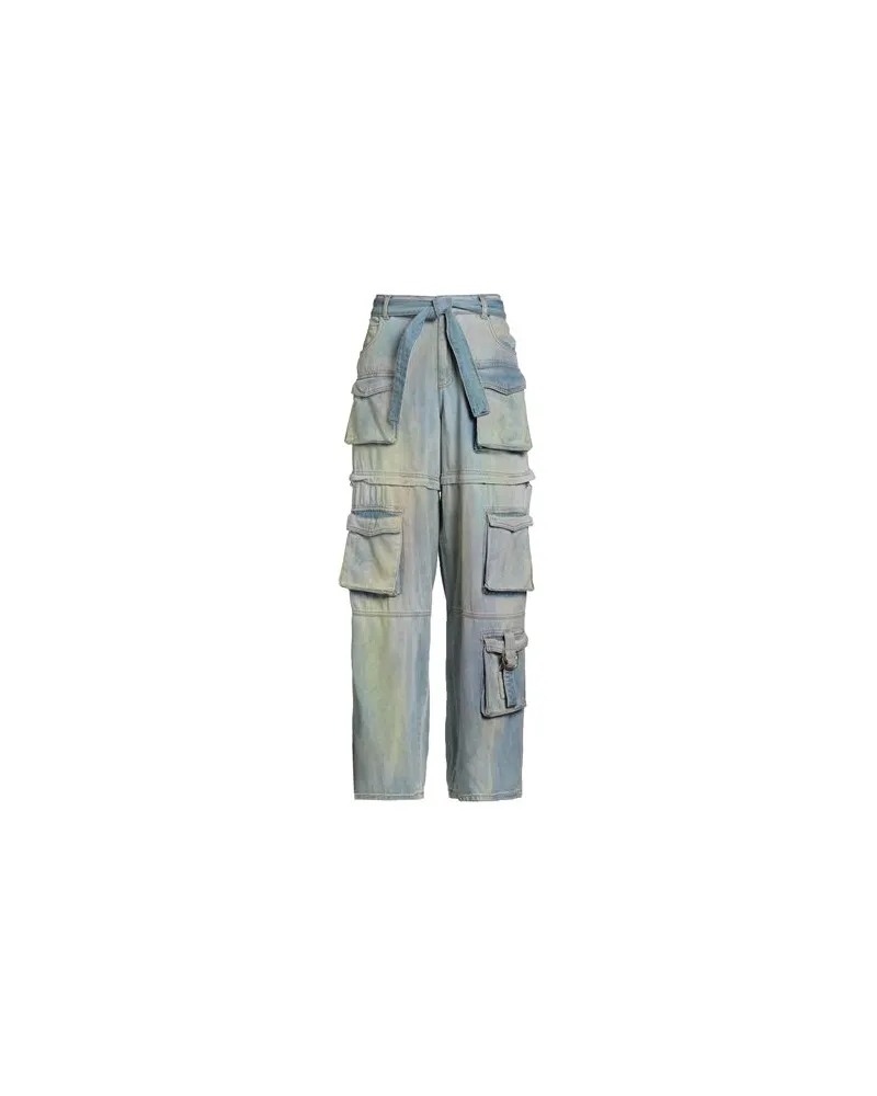 Pinko DENIM  - HOSEN & RÖCKE - Jeanshosenauf YOOX.COM Blau