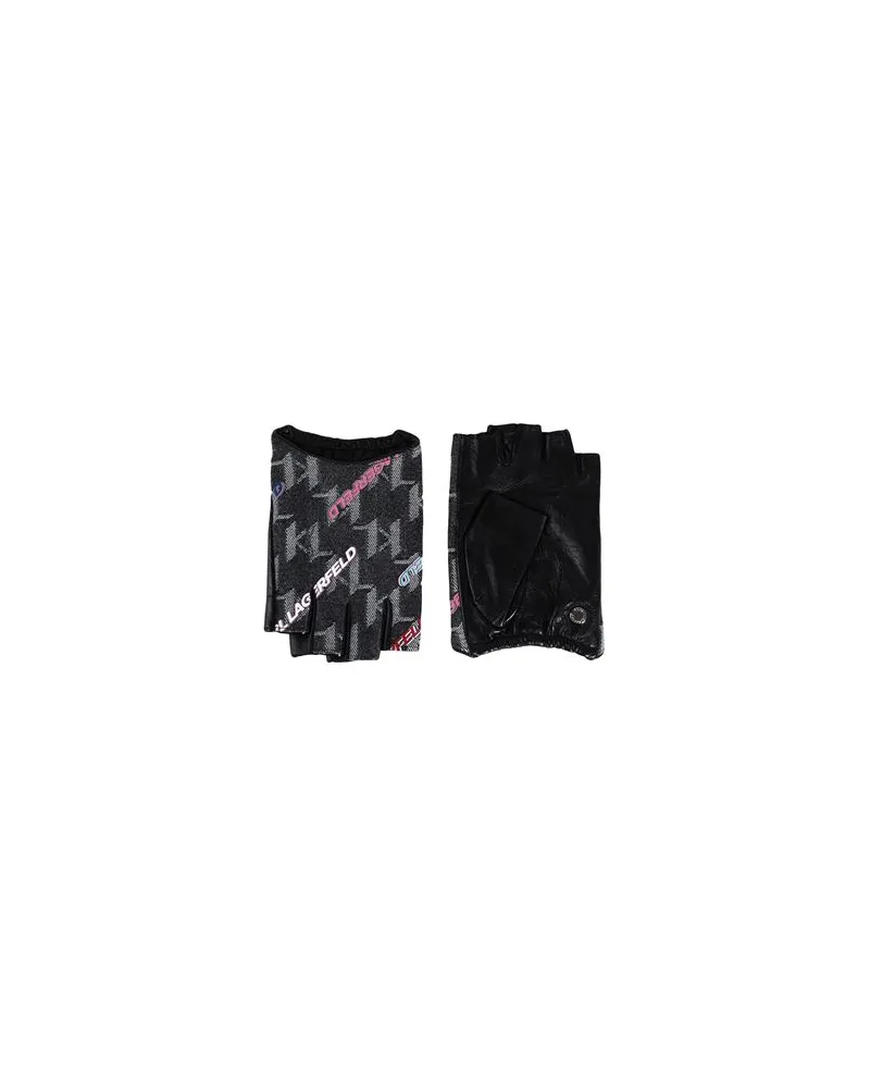 Karl Lagerfeld ACCESSOIRES - Handschuheauf YOOX.COM Schwarz