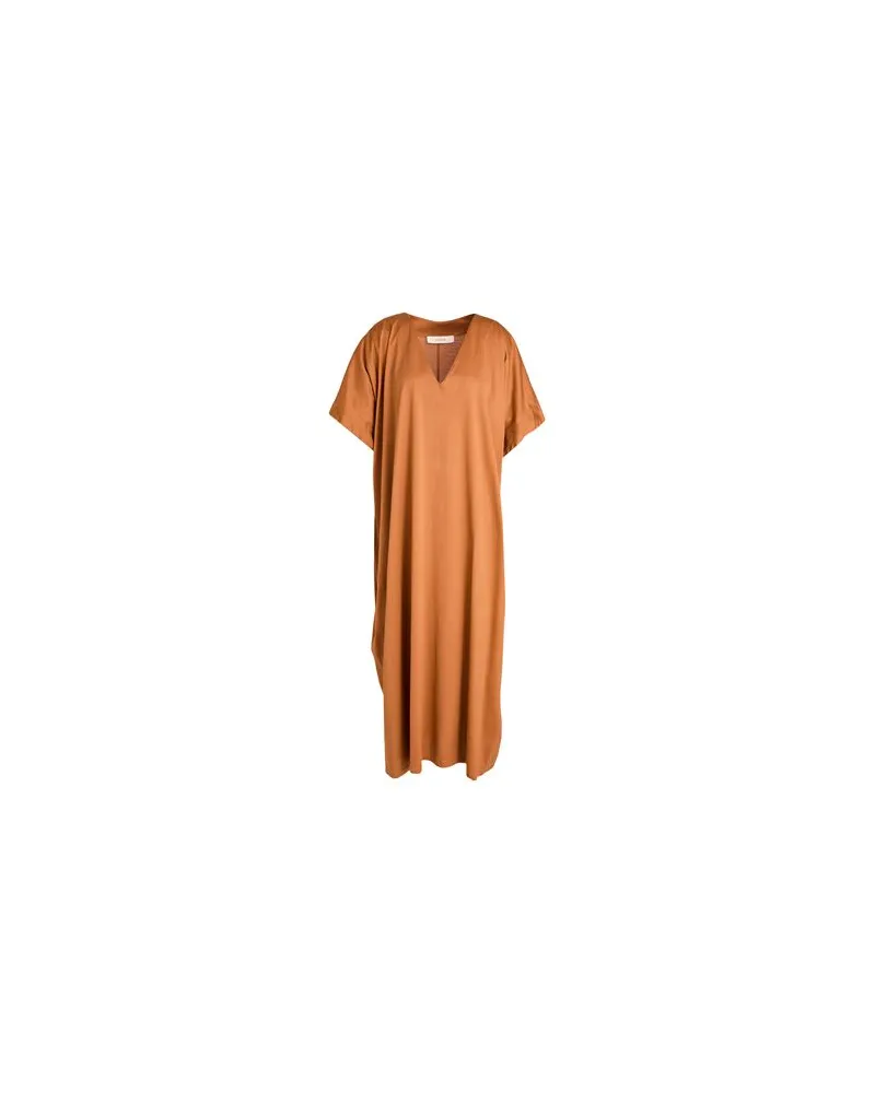 Jucca KLEIDER - Midi-Kleiderauf YOOX.COM Lederfarben