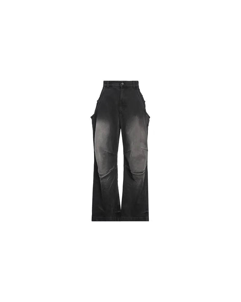 WE 11 DONE HOSEN & RÖCKE - Jeanshosenauf YOOX.COM Schwarz