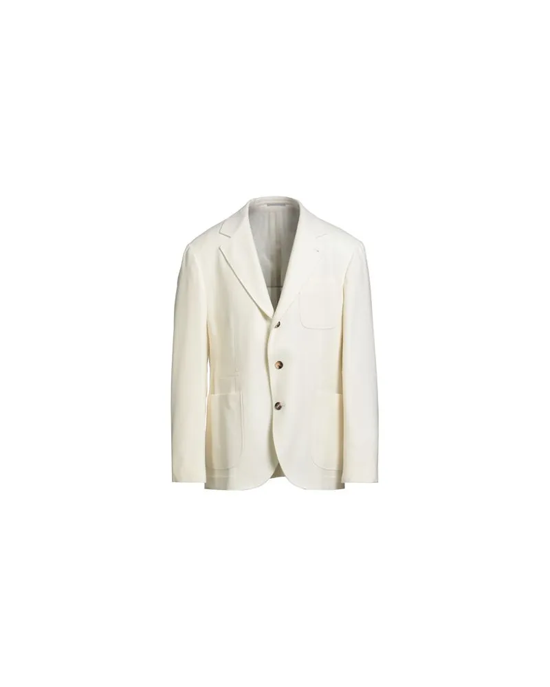 Brunello Cucinelli ANZÜGE und CO-ORDS - Blazersauf YOOX.COM Elfenbein