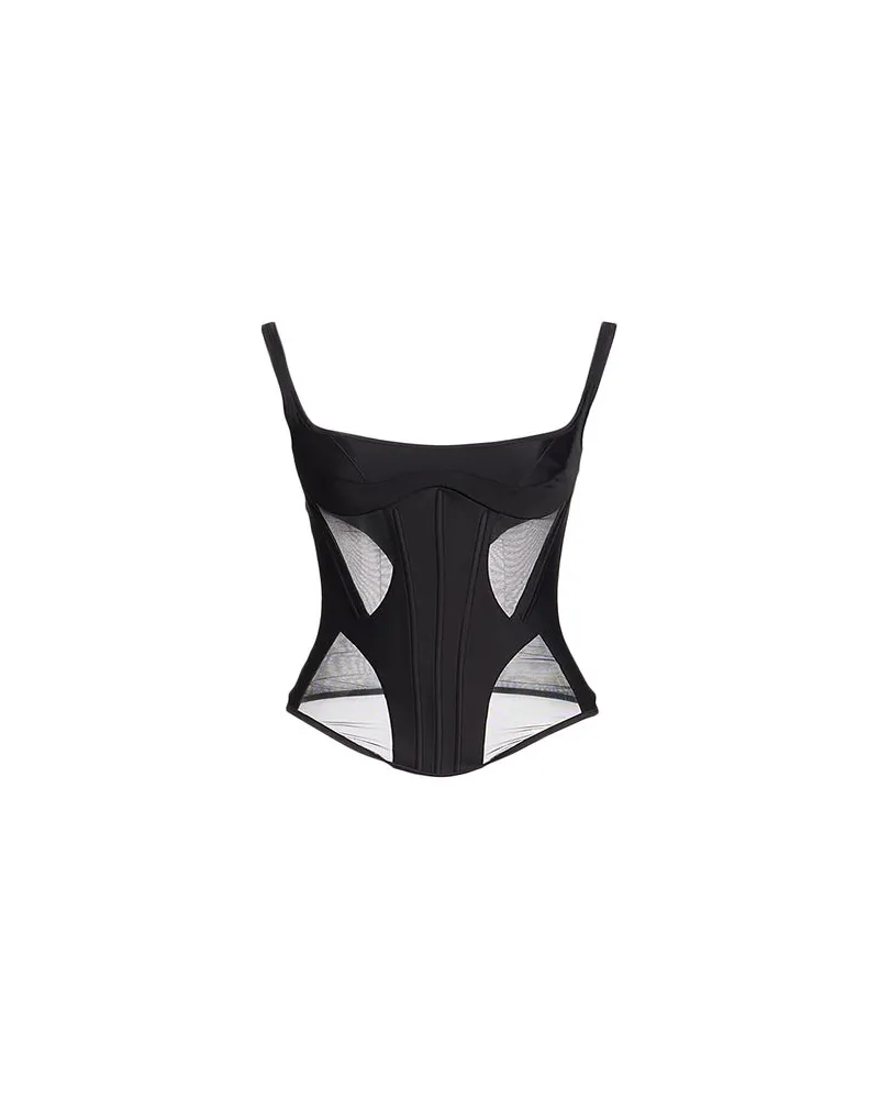 Thierry Mugler TOPS - Topsauf YOOX.COM Schwarz