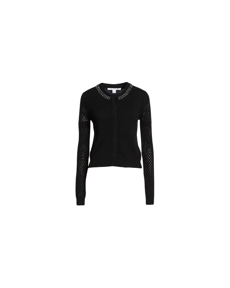 Diane von Furstenberg STRICKWAREN - Strickjackenauf YOOX.COM Schwarz
