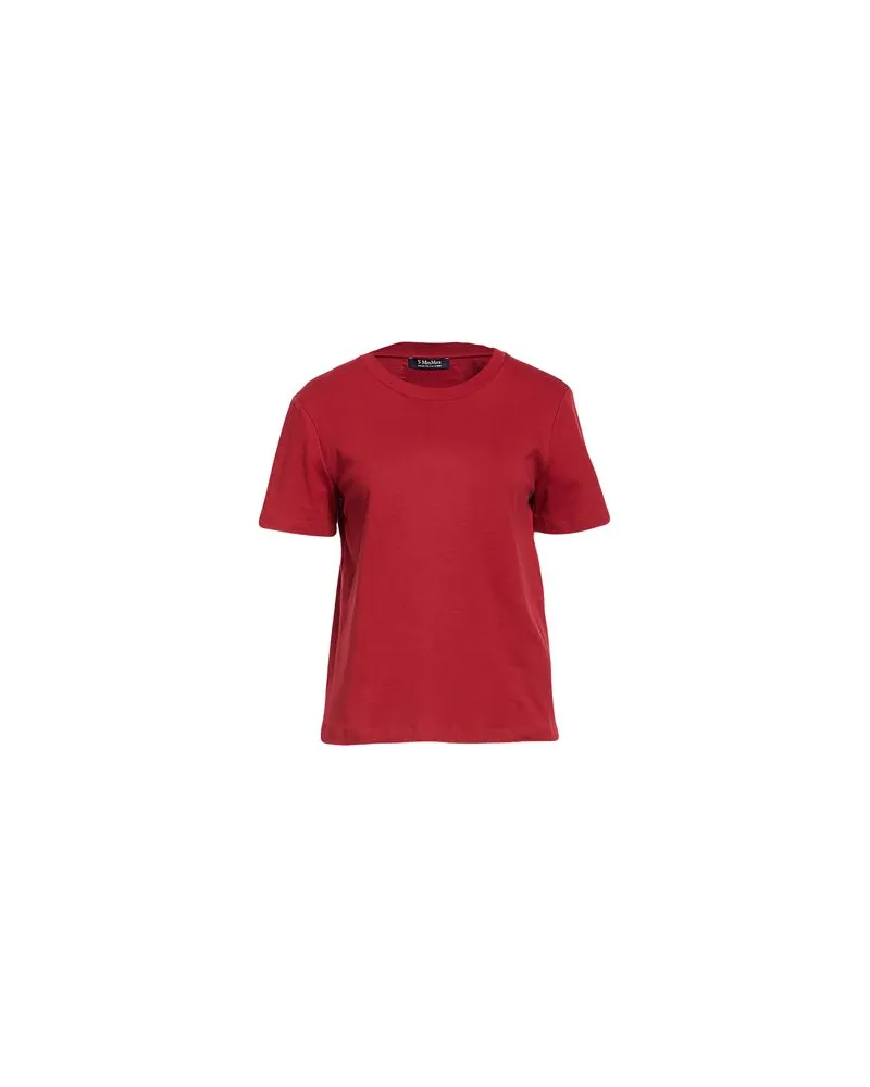 Max Mara MAX MARA - TOPS - T-shirtsauf YOOX.COM Rot