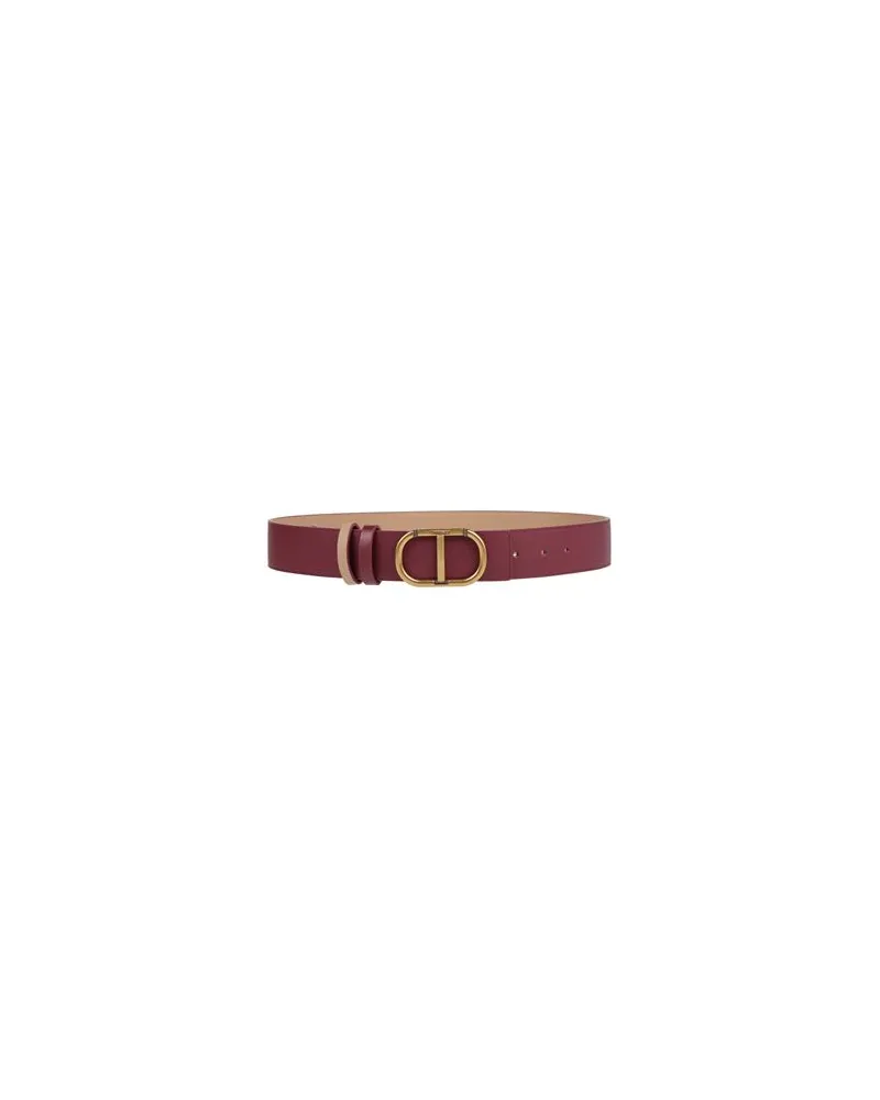 Twin-Set Kleinlederwaren - Gürtelauf YOOX.COM Bordeaux