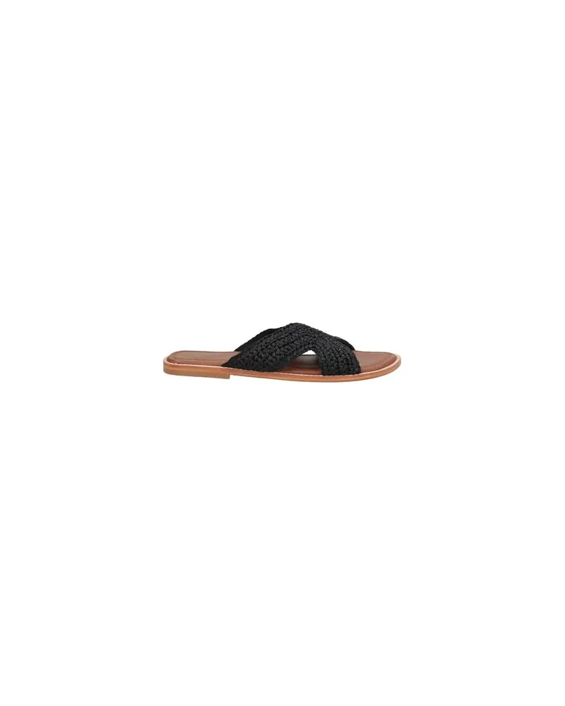 DE SIENA SCHUHE - Sandalenauf YOOX.COM Schwarz
