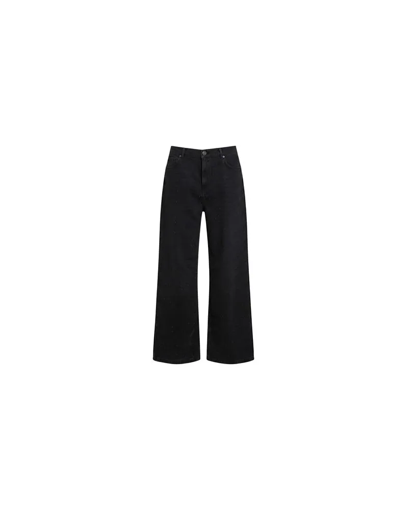 Twin-Set HOSEN & RÖCKE - Jeanshosenauf YOOX.COM Schwarz