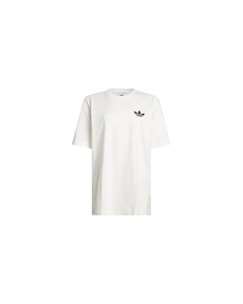 adidas PIZZA BOX TEE - TOPS - T-shirtsauf YOOX.COM Weiß