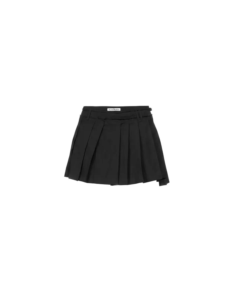 Acne Studios HOSEN & RÖCKE - Miniröckeauf YOOX.COM Schwarz