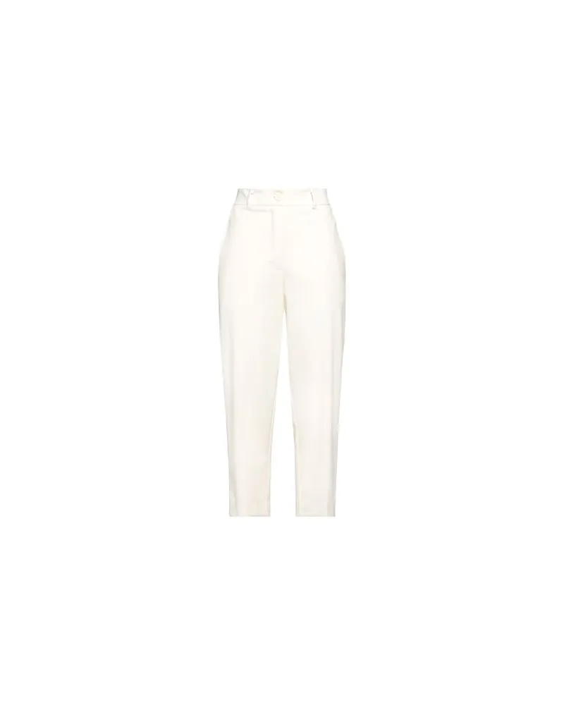 SOLOTRE HOSEN & RÖCKE - Hosenauf YOOX.COM Elfenbein