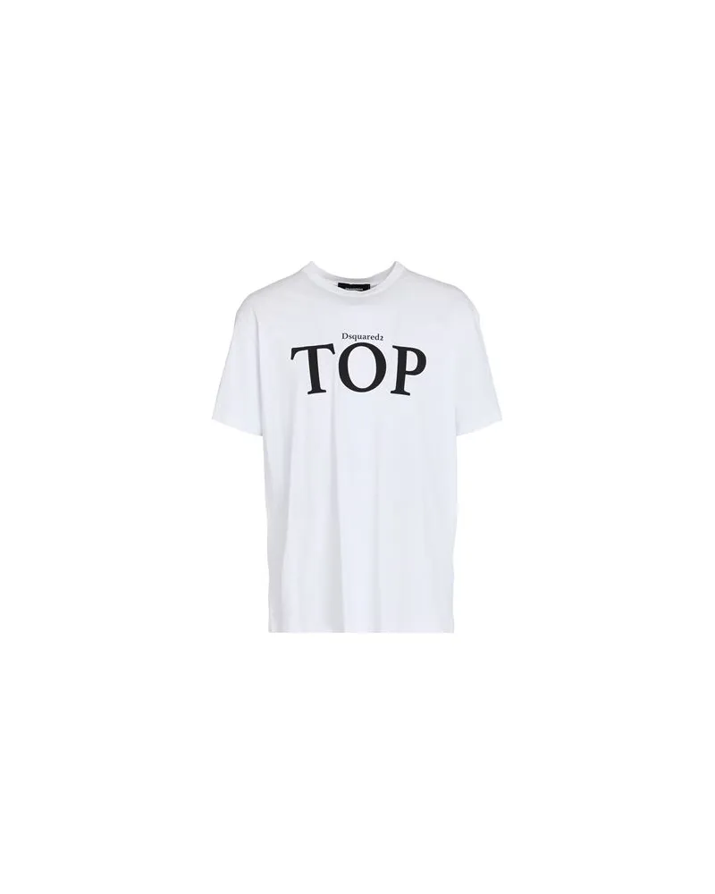 Dsquared2 TOPS - T-shirtsauf YOOX.COM Weiß