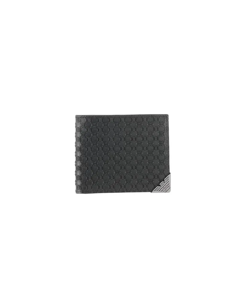 Emporio Armani Kleinlederwaren - Brieftaschenauf YOOX.COM Schwarz